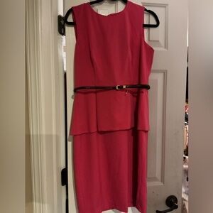 Calvin Klein Pink Sleeveless Dress
